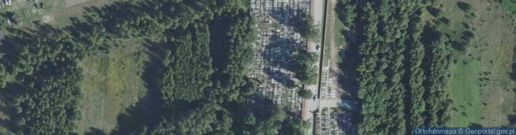 Zdjęcie satelitarne Nowy parafialny w Zagnańsku