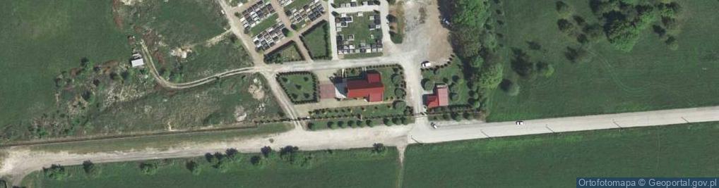 Zdjęcie satelitarne parafialny na Bielanach