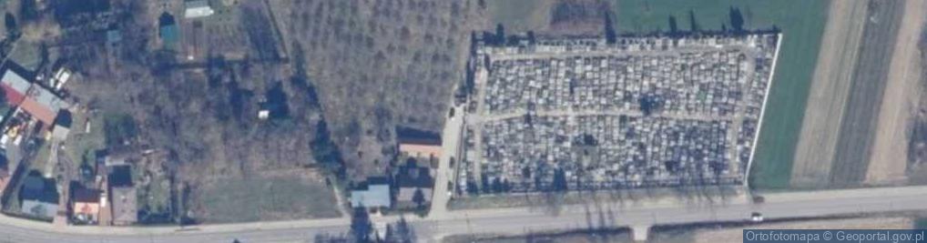 Zdjęcie satelitarne Parafialny nr 1 w Górznie