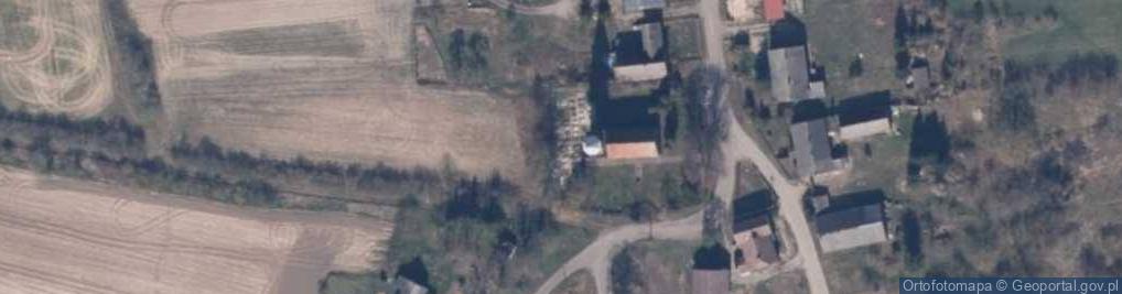 Zdjęcie satelitarne Parafialny przykościelny w Górnowie