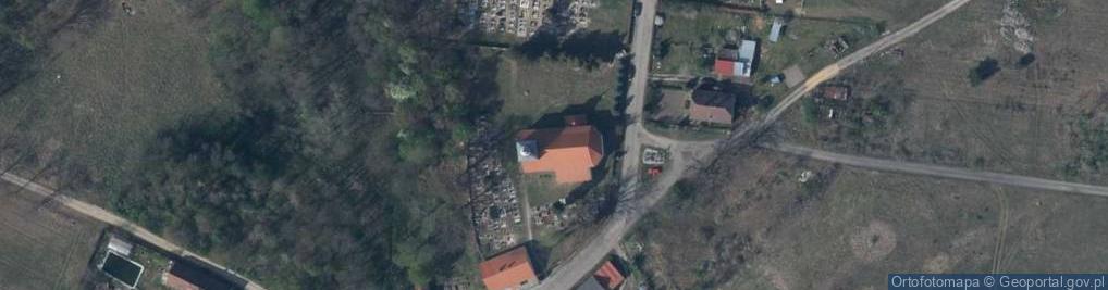 Zdjęcie satelitarne Parafialny przykościelny w Jabłońcu