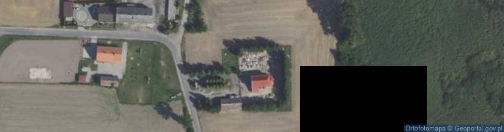 Zdjęcie satelitarne Parafialny przykościelny w Szydłowie