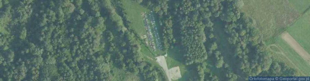 Zdjęcie satelitarne parafialny w Bęczarce