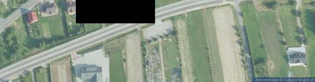 Zdjęcie satelitarne parafialny w Borzęcie