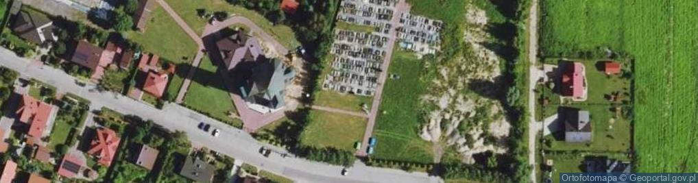 Zdjęcie satelitarne Parafialny w Bramkach