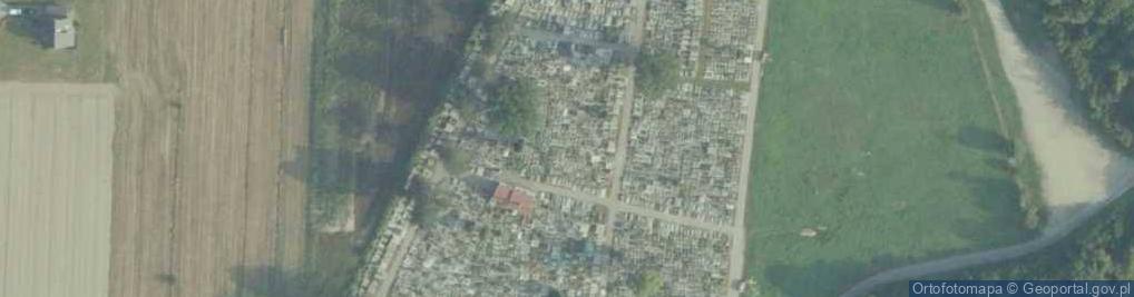Zdjęcie satelitarne parafialny w Gdowie
