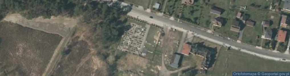 Zdjęcie satelitarne parafialny w Górkach Śląskich