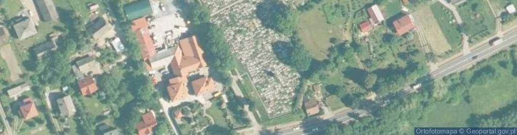 Zdjęcie satelitarne Parafialny w Inwałdzie