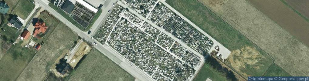 Zdjęcie satelitarne parafialny w Jerzmanowicach
