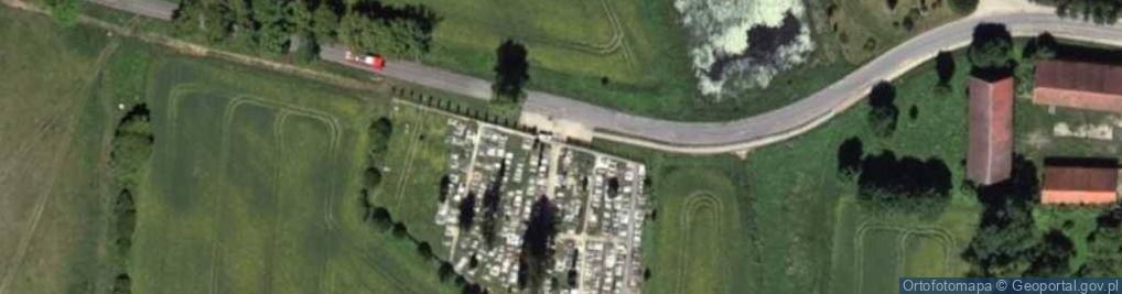 Zdjęcie satelitarne Parafialny w Kiwitach