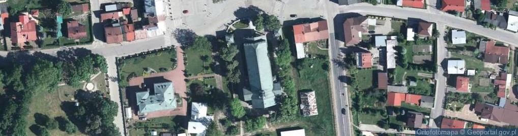 Zdjęcie satelitarne Parafialny w Kocku
