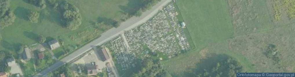 Zdjęcie satelitarne parafialny w Krzyszkowicach