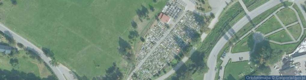 Zdjęcie satelitarne parafialny w Laskowej