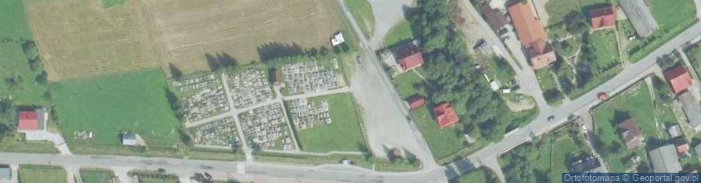 Zdjęcie satelitarne Parafialny w Łętowym
