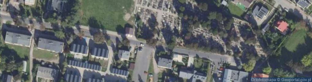 Zdjęcie satelitarne Parafialny w Lusowie