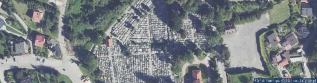 Zdjęcie satelitarne Parafialny w Makowie Podhalańskim