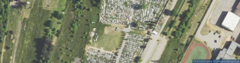 Zdjęcie satelitarne Parafialny w Mstowie