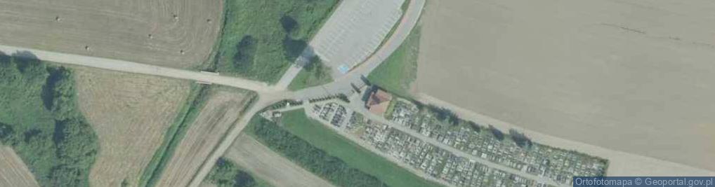 Zdjęcie satelitarne parafialny w Podłężu