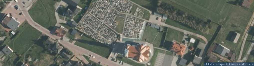 Zdjęcie satelitarne Parafialny w Skrzyszowie