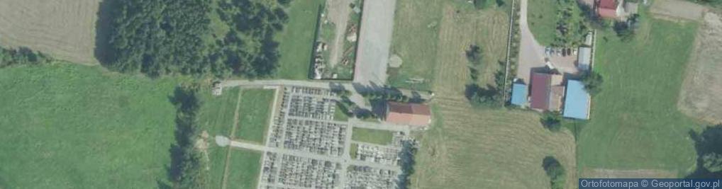 Zdjęcie satelitarne parafialny w Staniątkach