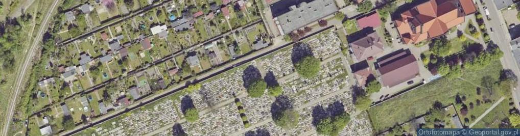 Zdjęcie satelitarne Parafialny w Świętochłowicach - Chropaczowie