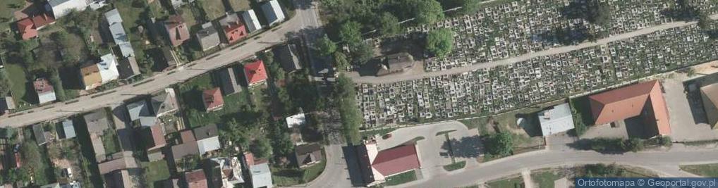 Zdjęcie satelitarne Parafialny w Ulanowie