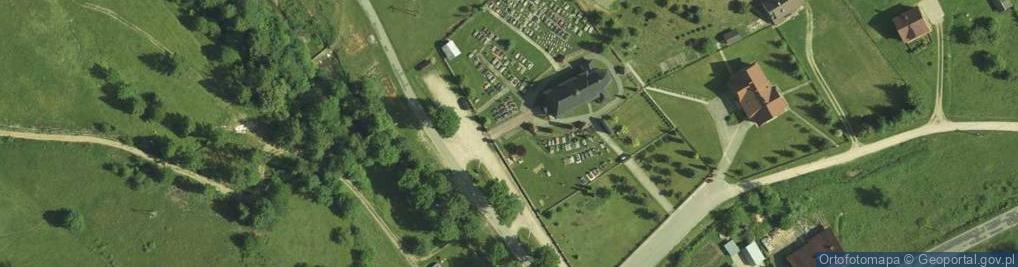 Zdjęcie satelitarne Parafialny w Wierchomli Wielkiej