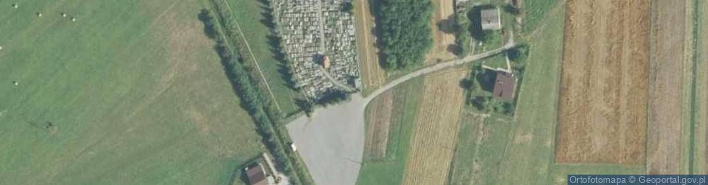 Zdjęcie satelitarne parafialny w Woli Batorskiej