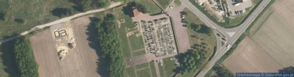 Zdjęcie satelitarne Parafialny w Woli