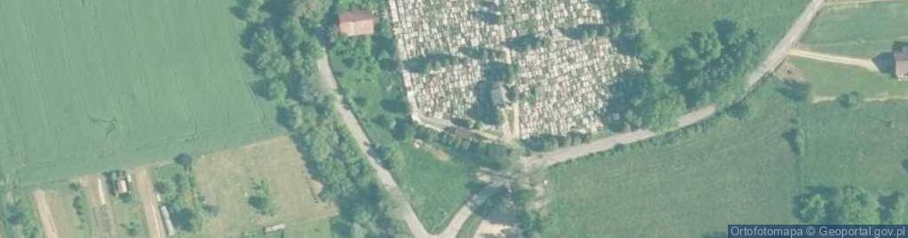 Zdjęcie satelitarne parafialny w Zebrzydowicach