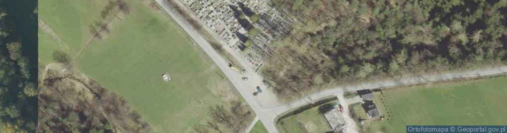 Zdjęcie satelitarne Parafialny w Żeleźnikowej Wielkiej