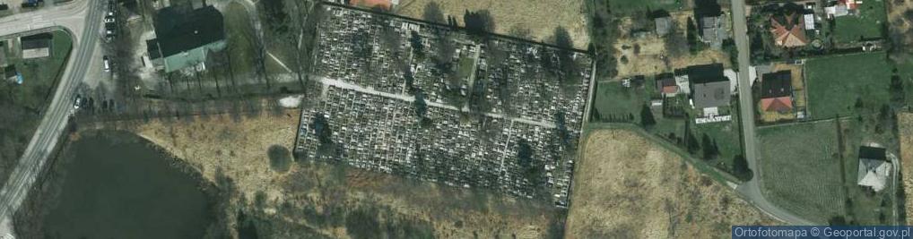 Zdjęcie satelitarne Przykościelny parafialny w Tenczynku