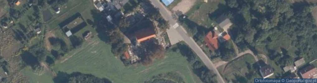 Zdjęcie satelitarne Przykościelny parafialny