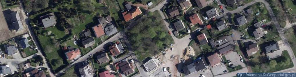 Zdjęcie satelitarne Stary cmentarz ewangelicko-augsburski