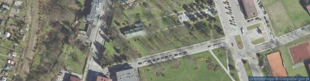 Zdjęcie satelitarne Stary cmentarz