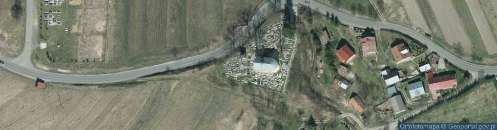 Zdjęcie satelitarne Stary komunalny Huwniki
