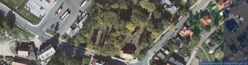 Zdjęcie satelitarne Stary komunalny w Złotym Stoku