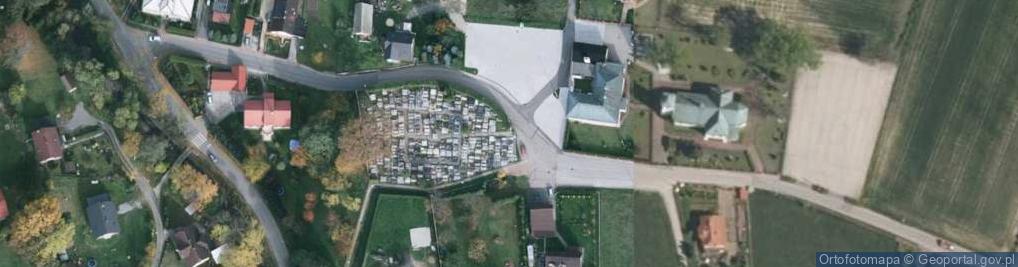 Zdjęcie satelitarne Stary parafialny w Jasienicy