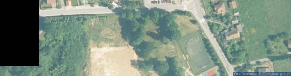 Zdjęcie satelitarne Stary parafialny w Nidku