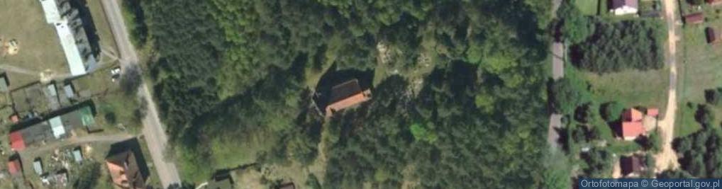 Zdjęcie satelitarne Stary przykościelny ewangelicki