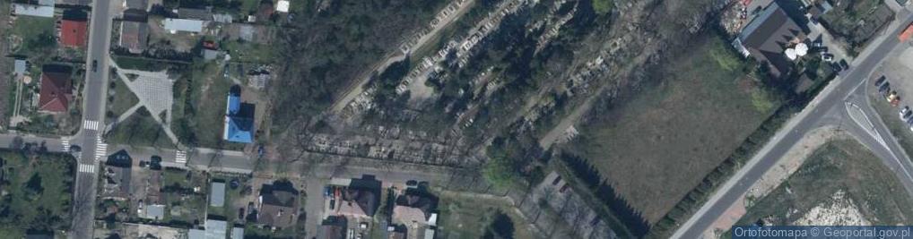 Zdjęcie satelitarne w Łęknicy