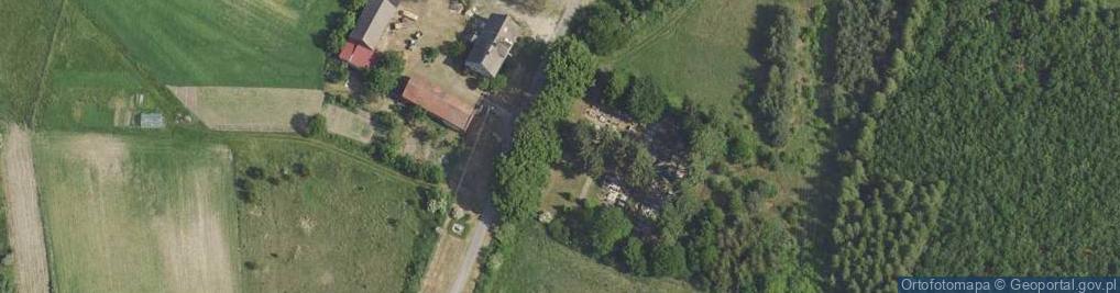 Zdjęcie satelitarne w Żubrowie