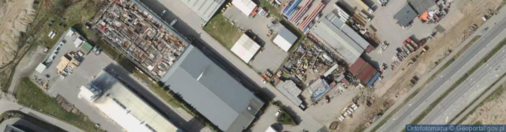 Zdjęcie satelitarne Cramo Gdynia