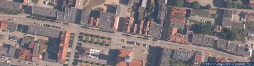 Zdjęcie satelitarne Credit Agricole - Oddział