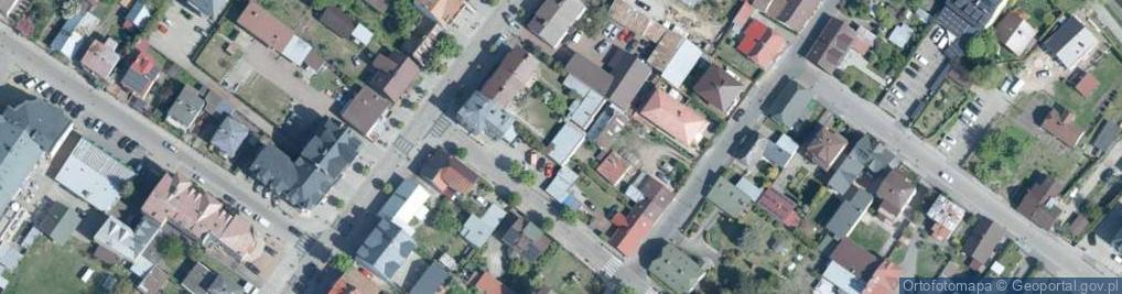 Zdjęcie satelitarne Credit Agricole - Oddział