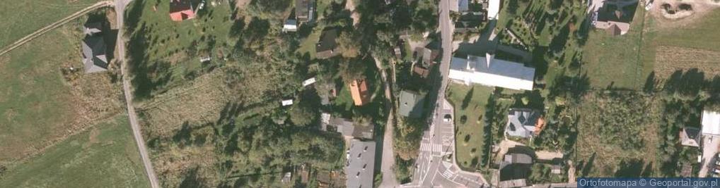 Zdjęcie satelitarne Chlebowa chata