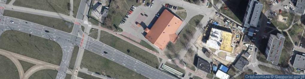 Zdjęcie satelitarne Dubielak