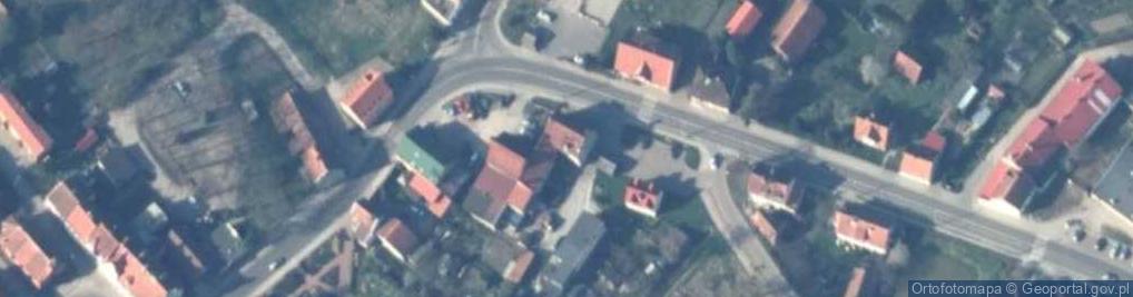 Zdjęcie satelitarne G.S. Samopomoc Chłopska-Piekarnia