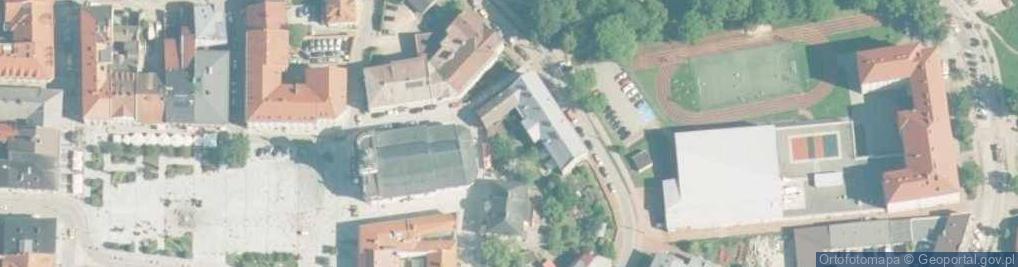 Zdjęcie satelitarne Leń B.M. Sklep cukierniczy