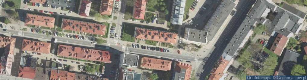 Zdjęcie satelitarne Łukaszówka